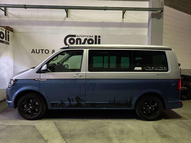 Usata VW California Beach 150 CV (110 kW) 2018 Argento Furgone