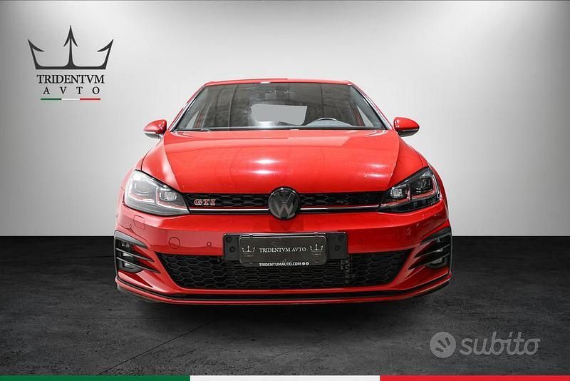 Usata VW Golf VII GTI 245 CV (180 kW) 2019 Rosso Berlina