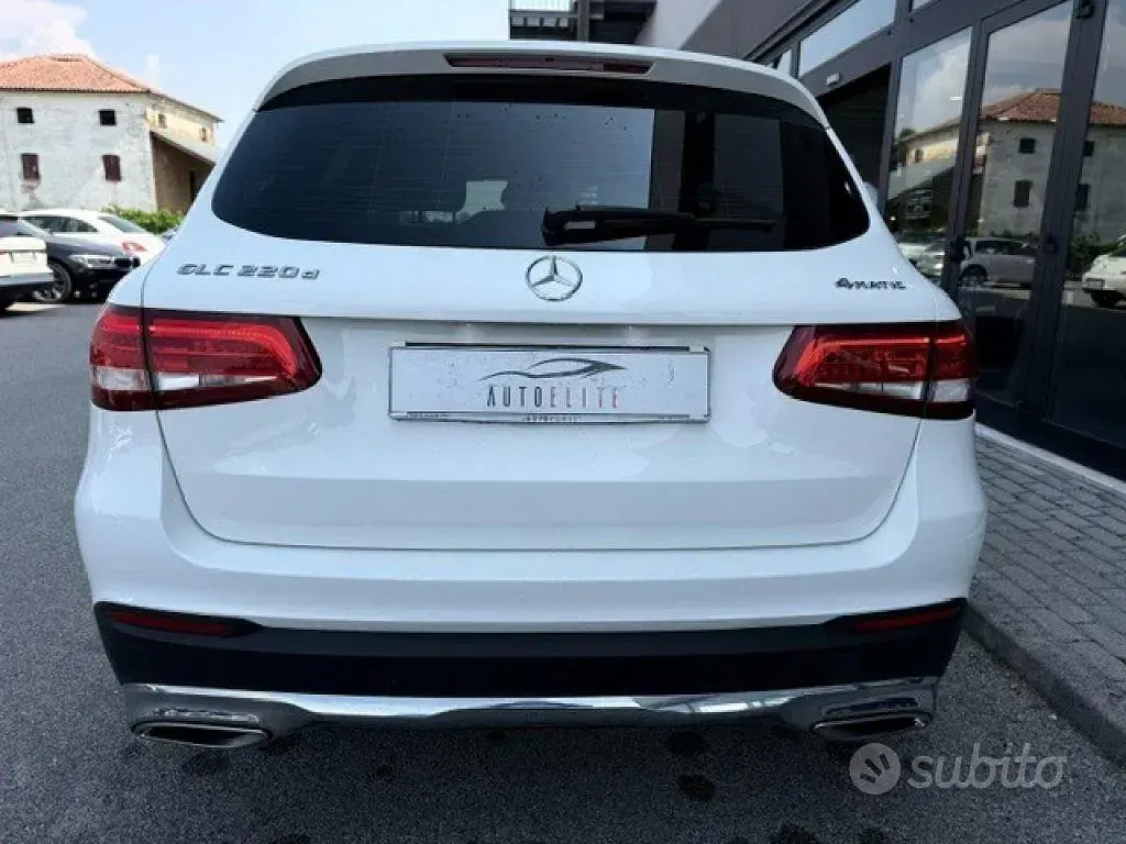 Usata Mercedes GLC220 Executive 170 CV (125 kW) 2018 Bianco SUV