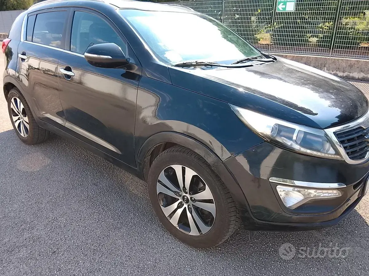 Usata Kia Sportage 115 CV (84 kW) 2012 Nero SUV