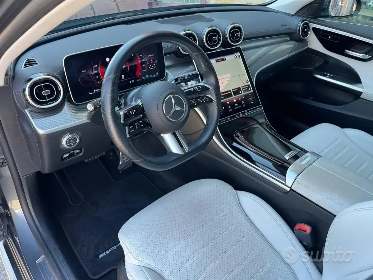 Usata Mercedes C220 Premium 200 CV (147 kW) 2022 Grigio Berlina
