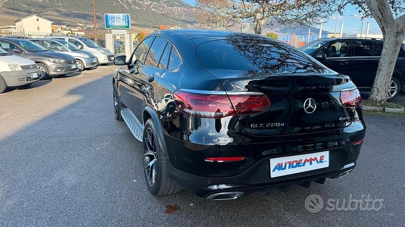 Usata Mercedes GLC220 Premium 195 CV (143 kW) 2022 Nero Coupé