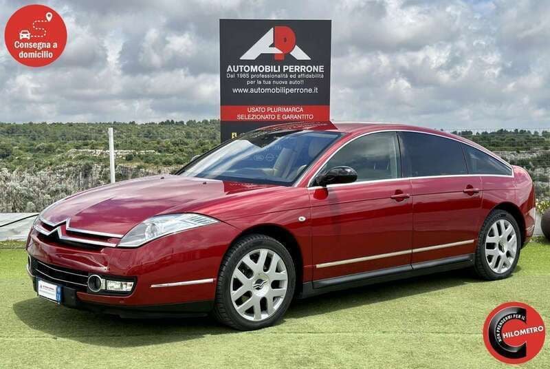 Usata Citroën C6 Exclusive 204 CV (150 kW) 2006 Rosso Berlina