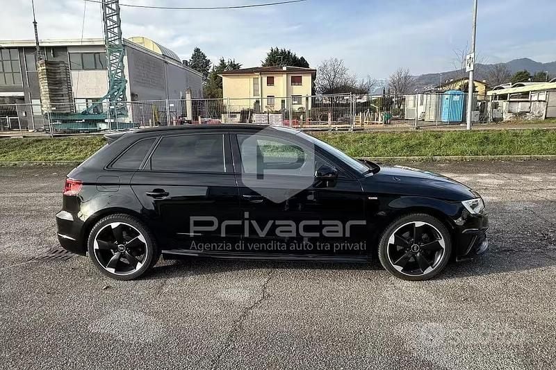 Usata Audi A3 Ambiente 150 CV (110 kW) 2016 Nero Utilitaria