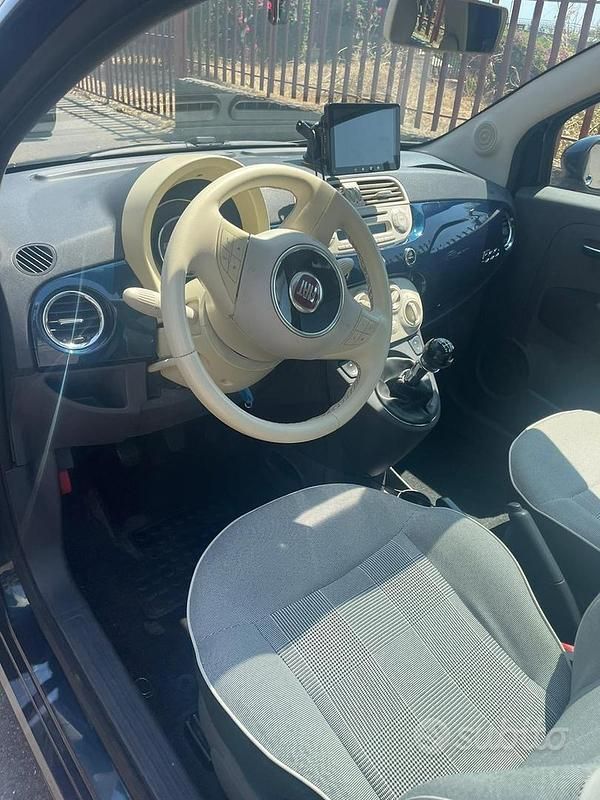 Usata Fiat 500 2015 Blu Utilitaria