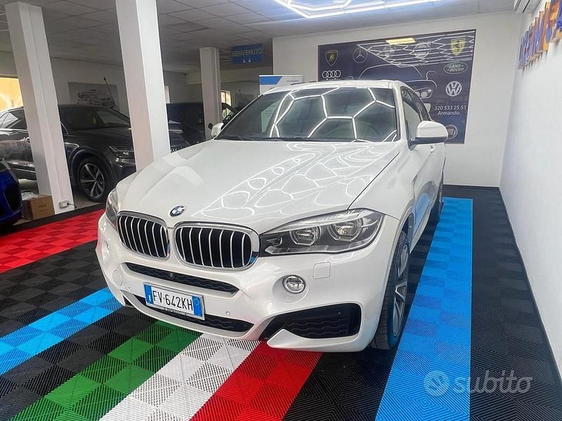 Usata BMW X6 M Sport 313 CV (230 kW) 2019 Bianco SUV