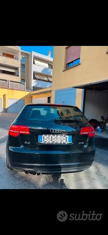 Usata Audi A3 Ambition 125 CV (91 kW) 2011 Nero Utilitaria