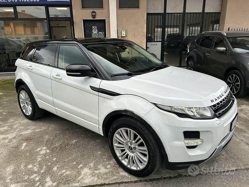 Usata Land Rover Range Rover evoque Prestige 150 CV (110 kW) 2013 Bianco SUV