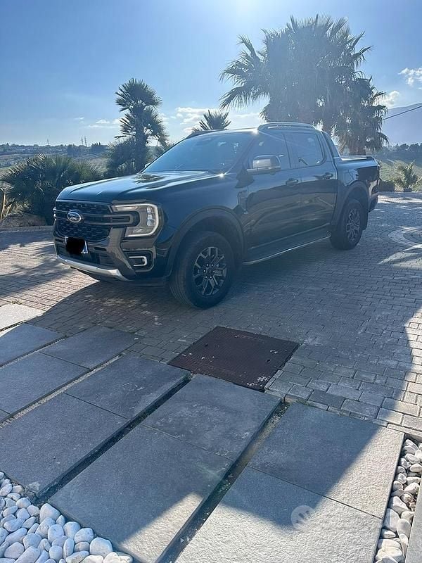 Usata Ford Ranger Wildtrack 205 CV (150 kW) 2023 Nero Pick-up