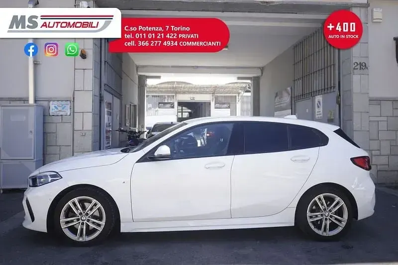 Usata BMW 118 M Sport 150 CV (110 kW) 2020 Bianco Utilitaria