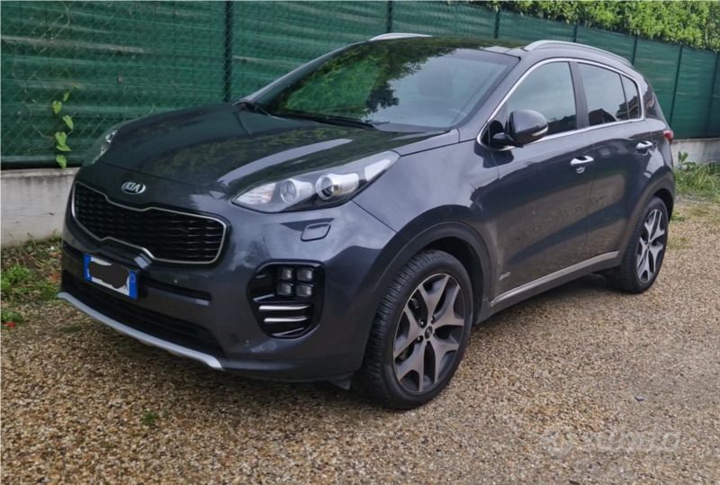 Usata Kia Sportage 185 CV (136 kW) 2017 Grigio SUV