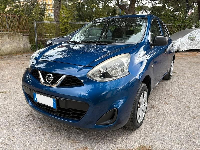 Usata Nissan Micra Acenta 80 CV (58 kW) 2016 Blu Utilitaria