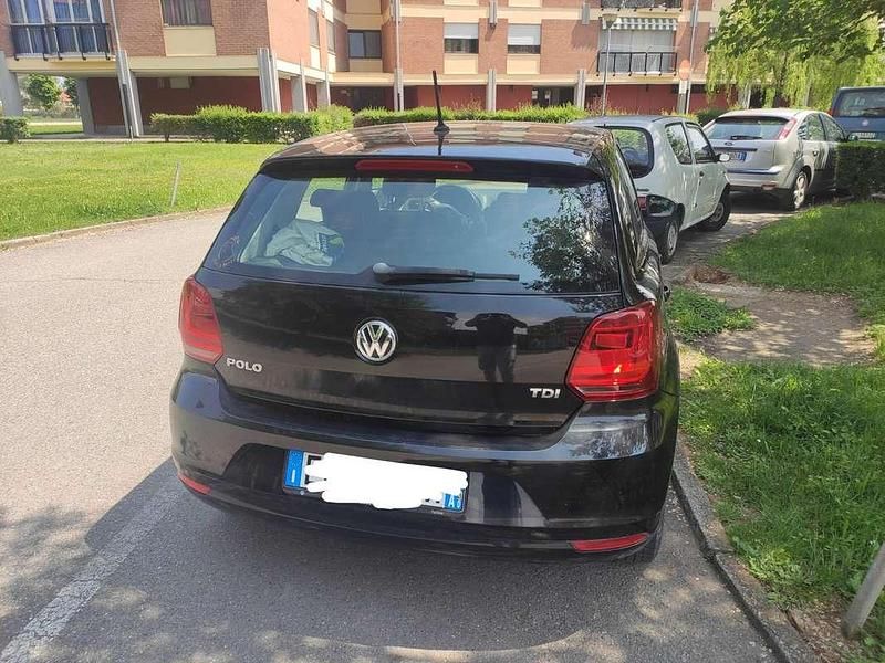 Usata VW Polo Trendline 75 CV (55 kW) 2014 Nero Berlina
