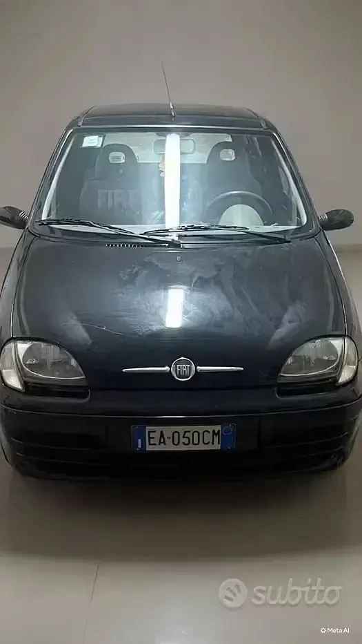 Usata Fiat 600 54 CV (39 kW) 2009 Nero Utilitaria