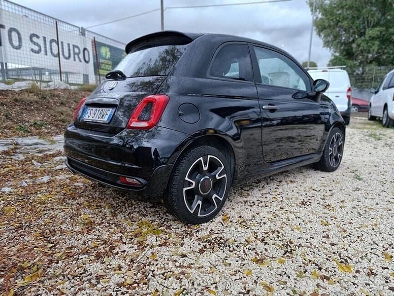 Usata Fiat 500 Sport 69 CV (50 kW) 2019 Nero Berlina
