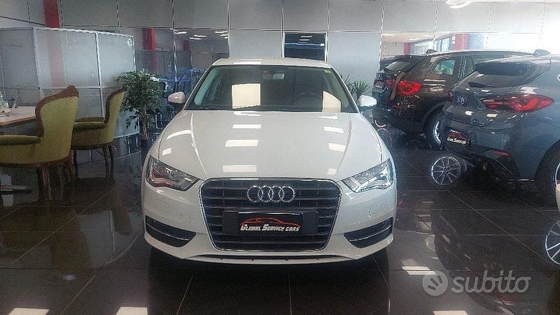 Usata Audi A3 Ambition 110 CV (80 kW) 2016 Bianco Berlina