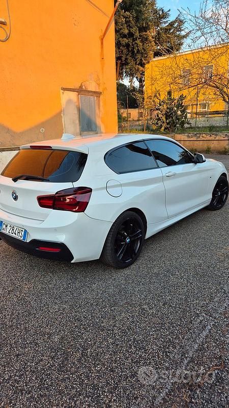 Usata BMW 118 M Sport 150 CV (110 kW) 2018 Bianco Utilitaria