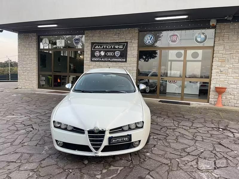 Usata Alfa Romeo 159 Super 136 CV (100 kW) 2011 Bianco Station wagon