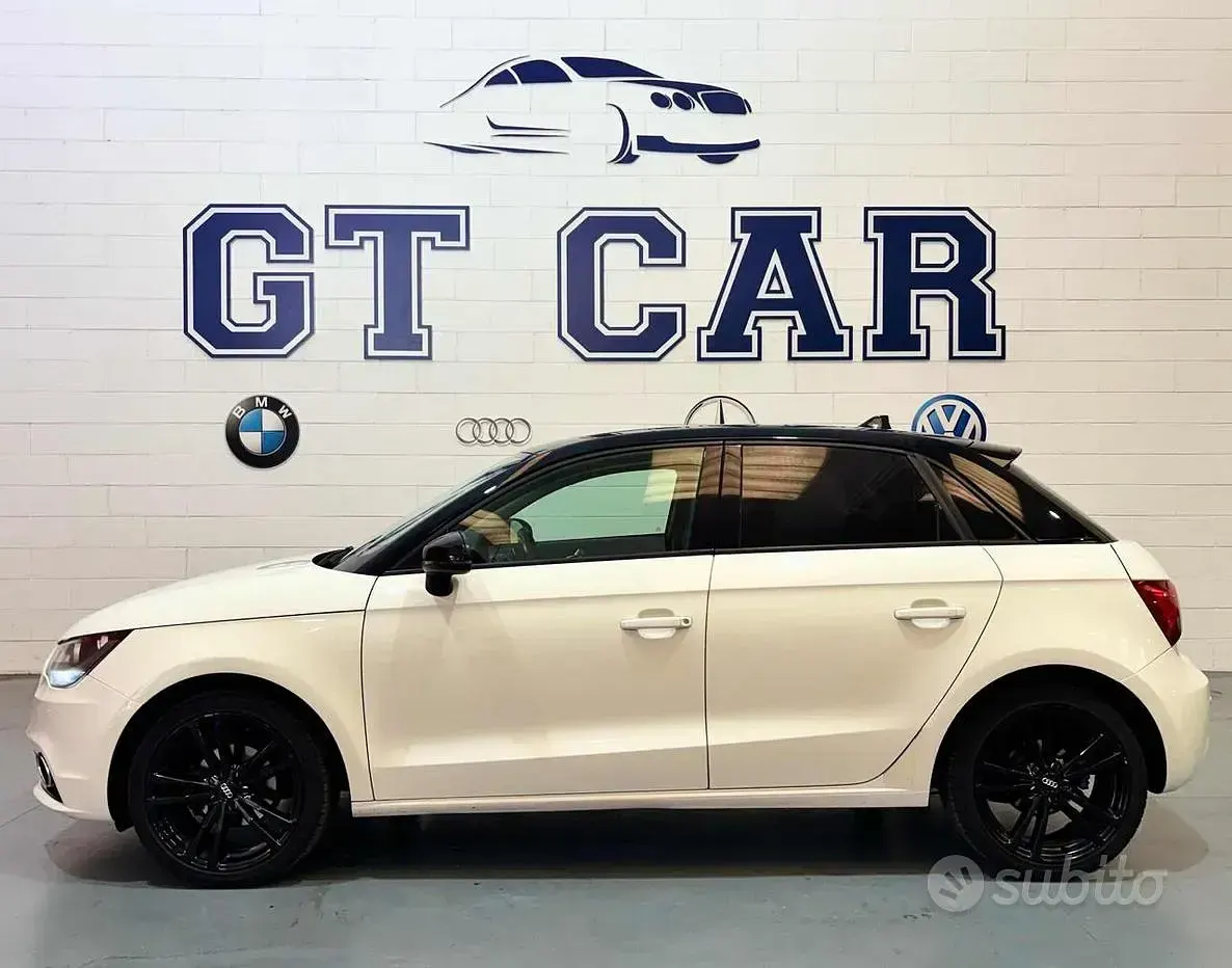 Usata Audi A1 Ambition 86 CV (63 kW) 2012 Bianco Utilitaria