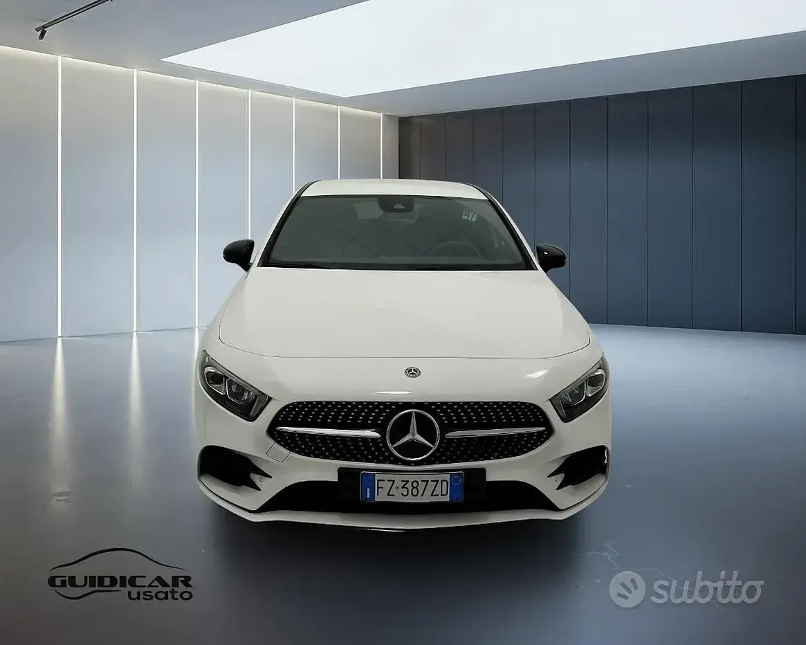 Usata Mercedes A180 Premium 116 CV (85 kW) 2020 Bianco Berlina