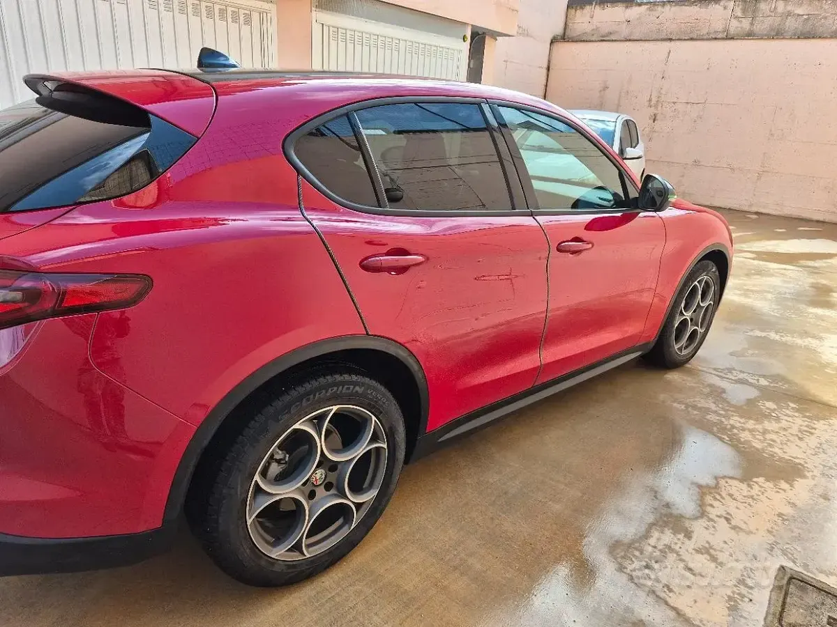 Usata Alfa Romeo Stelvio Tech Edition 160 CV (117 kW) 2020 Rosso SUV