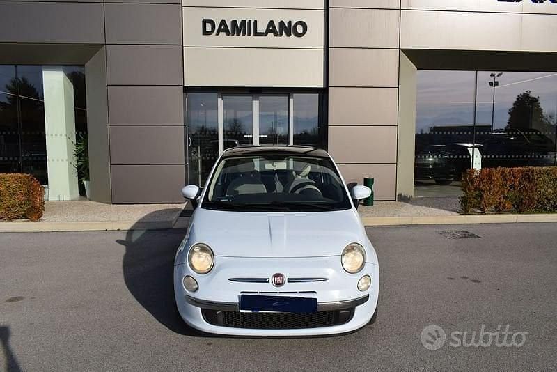 Usata Fiat 500 69 CV (50 kW) 2008 Blu Berlina