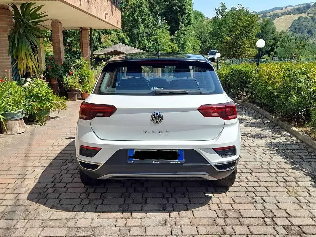 Usata VW T-Roc Advance 116 CV (85 kW) 2019 Bianco SUV
