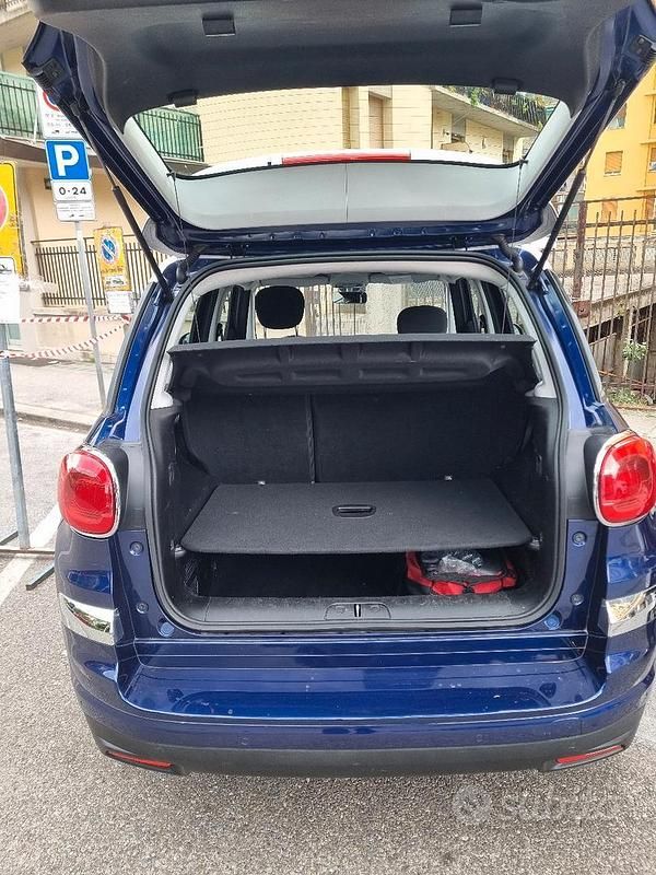 Usata Fiat 500L 85 CV (62 kW) 2018 Blu Monovolume