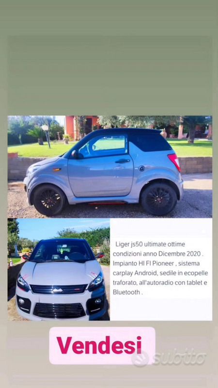 Grigio Usata 2020 Ligier JS50 Due volumi | 8500 € (Buon prezzo) - Immagine 1/4