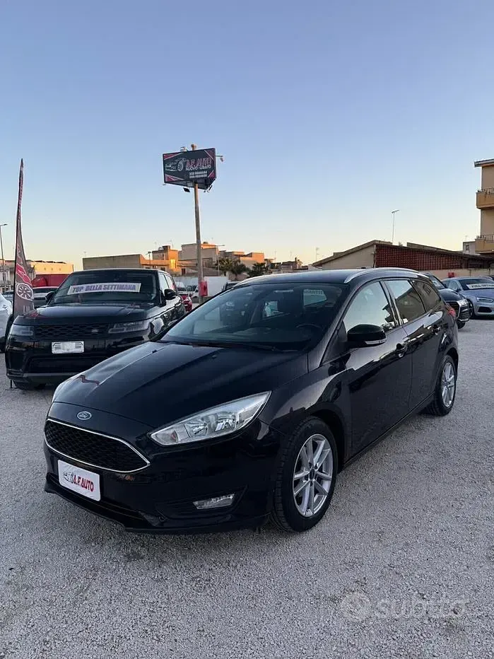Usata Ford Focus Titanium 120 CV (88 kW) 2015 Nero Station wagon