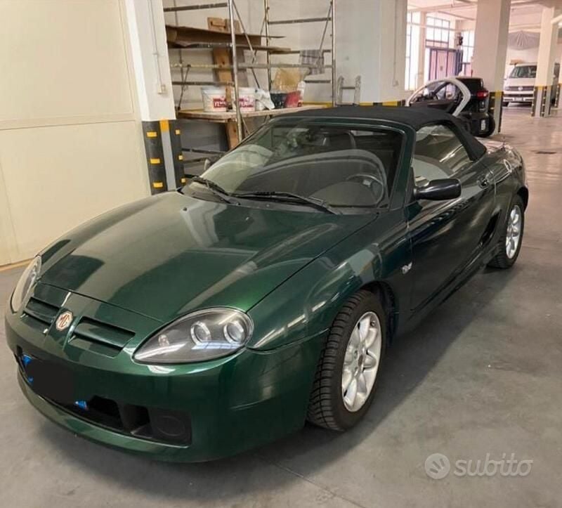Usata MG TF 116 CV (85 kW) 2003 Verde Cabrio
