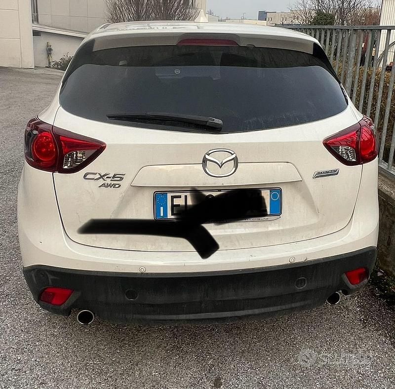Usata Mazda CX-5 150 CV (110 kW) 2012 Bianco SUV