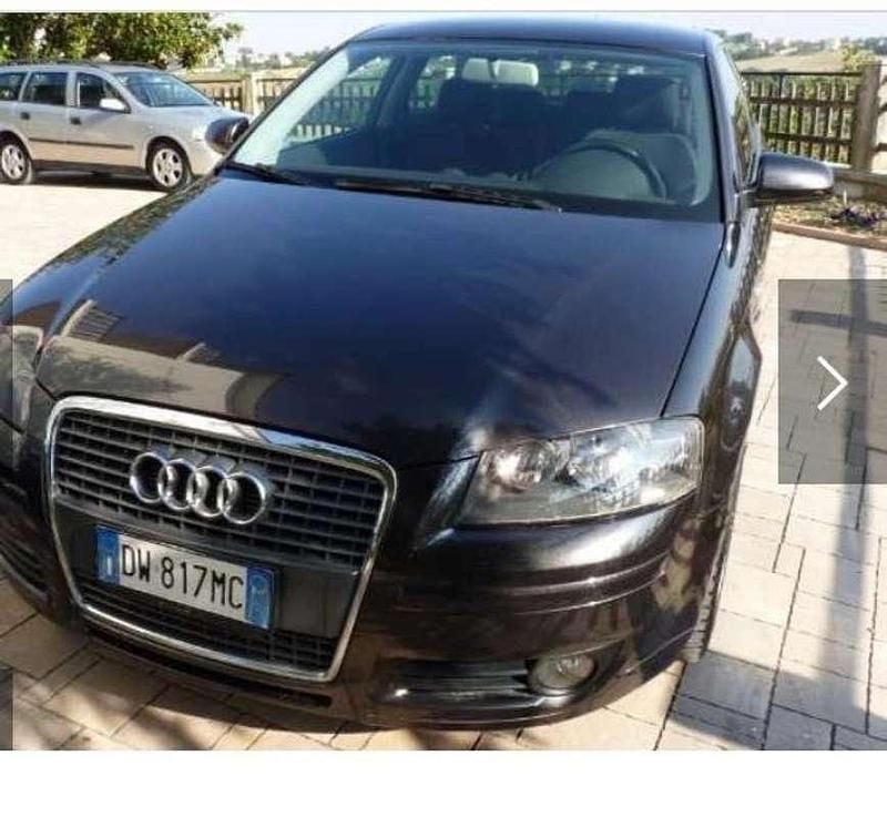 Usata Audi A3 Ambiente 140 CV (102 kW) 2009 Nero Utilitaria