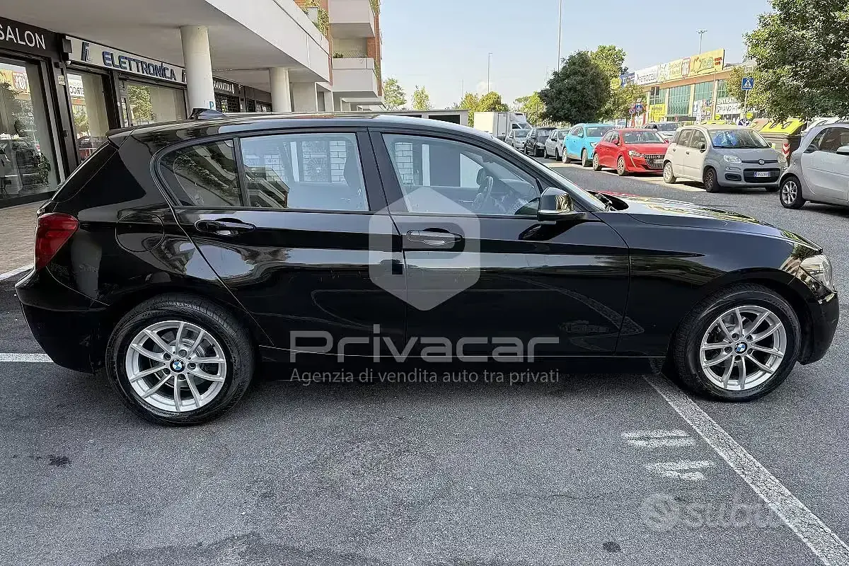 Usata BMW 114 95 CV (69 kW) 2013 Nero Utilitaria
