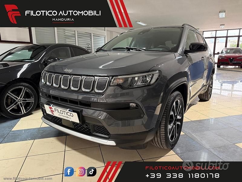 Usata Jeep Compass Limited 131 CV (96 kW) 2022 Grigio SUV