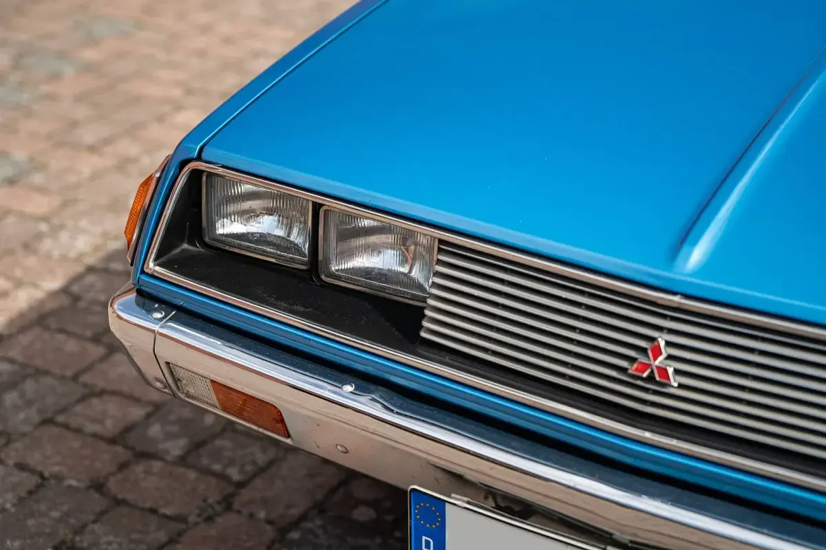 Usata Mitsubishi Sapporo 98 CV (72 kW) 1978 Blu Coupé