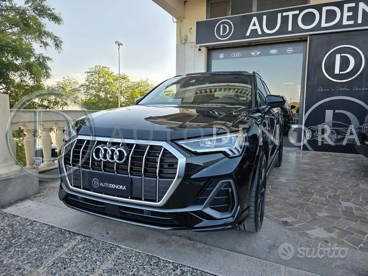 Usata Audi Q3 S-Line 150 CV (110 kW) 2023 Nero SUV