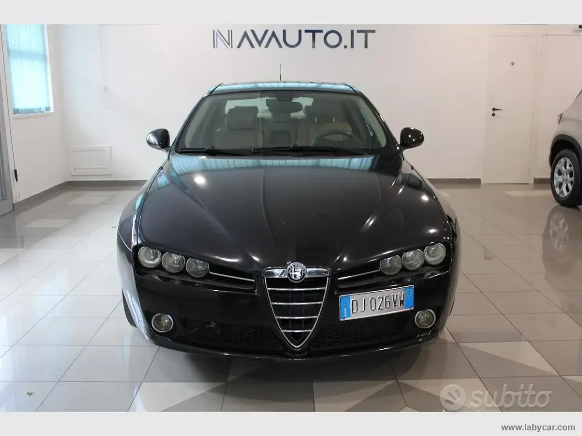 Usata Alfa Romeo 159 Progression 150 CV (110 kW) 2007 Nero Station wagon