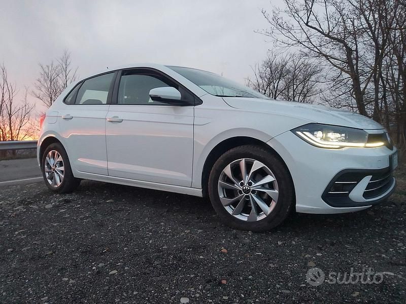 Usata VW Polo Style 95 CV (69 kW) 2023 Bianco Monovolume