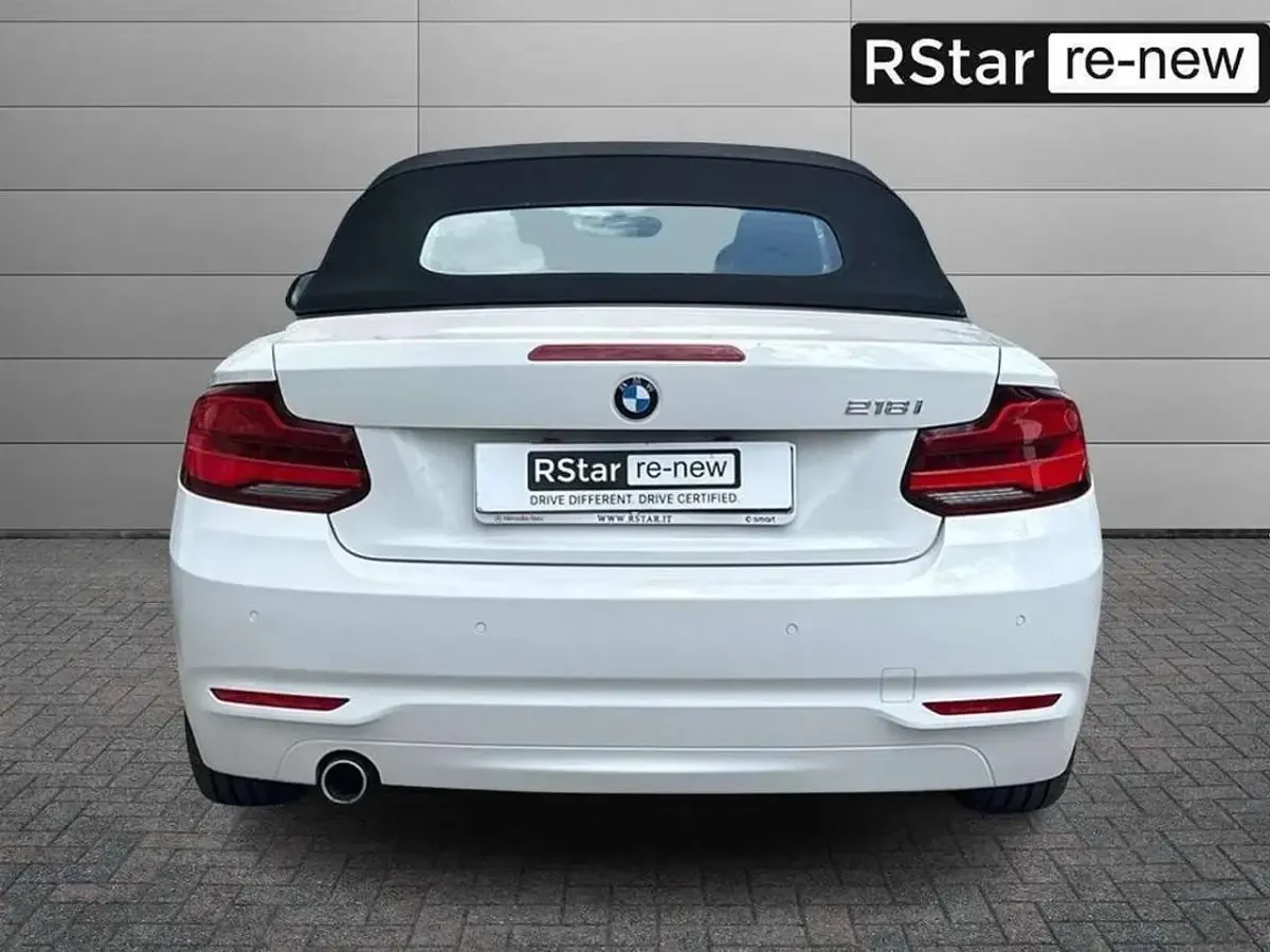 Usata BMW 218 136 CV (100 kW) 2017 Bianco Cabrio