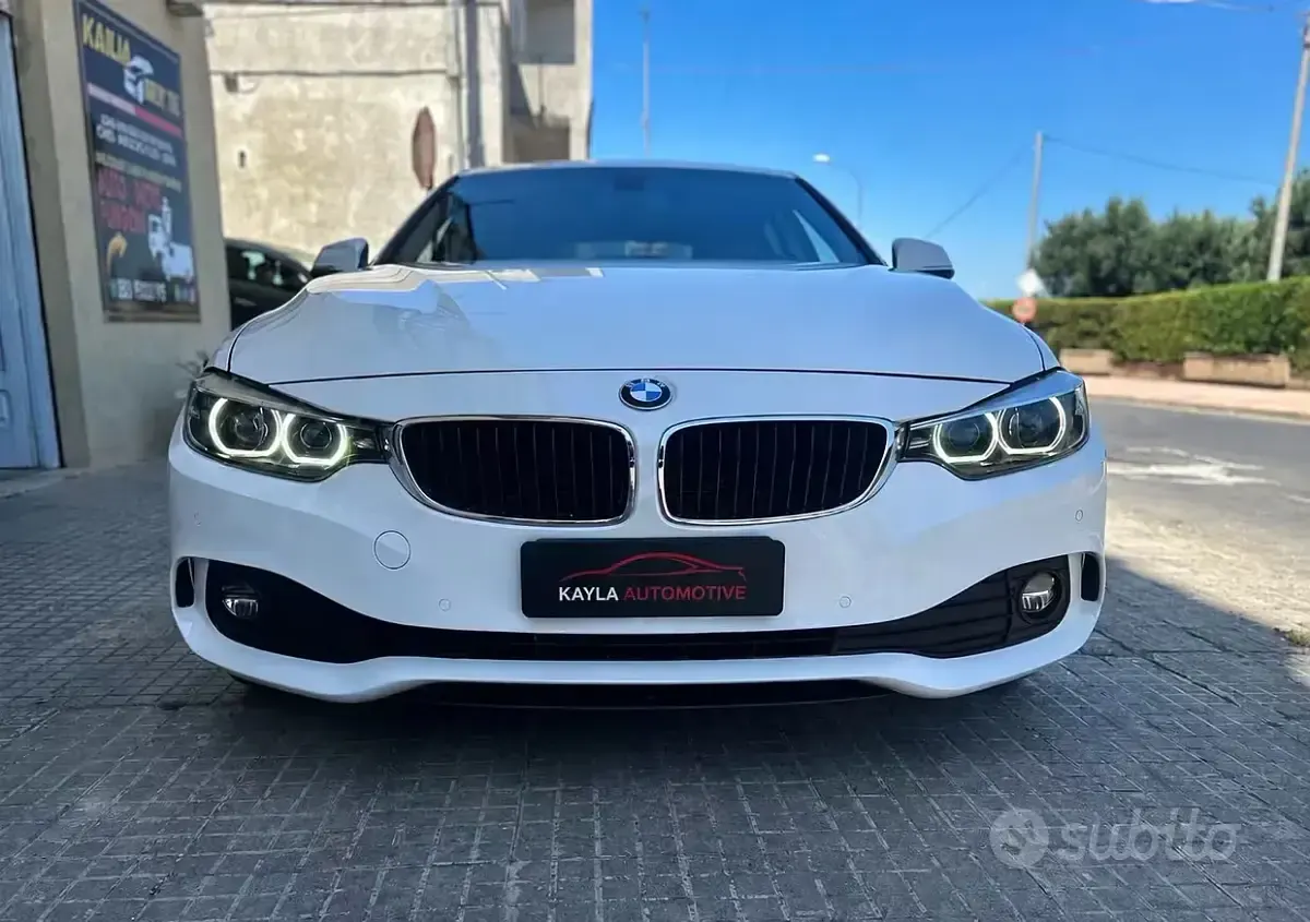 Usata BMW 420 Gran Coupé Advantage 190 CV (139 kW) 2017 Bianco Coupé