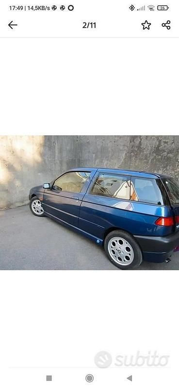 Usata Alfa Romeo 2000 Quadrifoglio 156 CV (114 kW) 1997 Blu Berlina