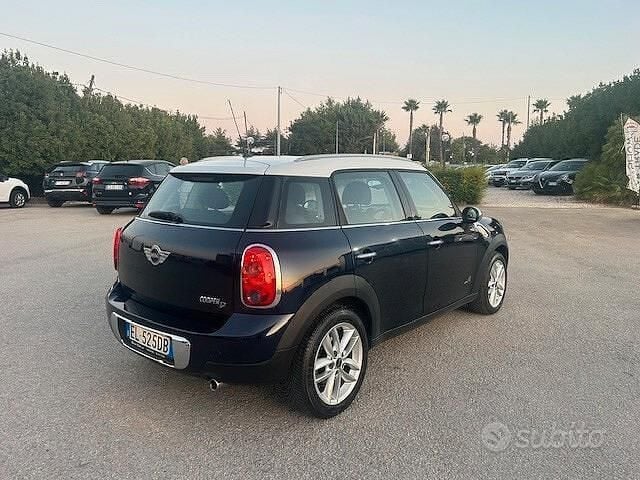 Usata Mini Cooper D Countryman 111 CV (81 kW) 2012 Blu SUV