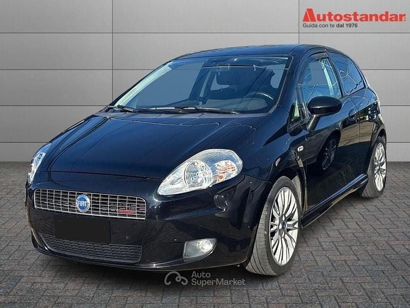 Usata Fiat Grande Punto Sport 90 CV (66 kW) 2007 Nero Utilitaria