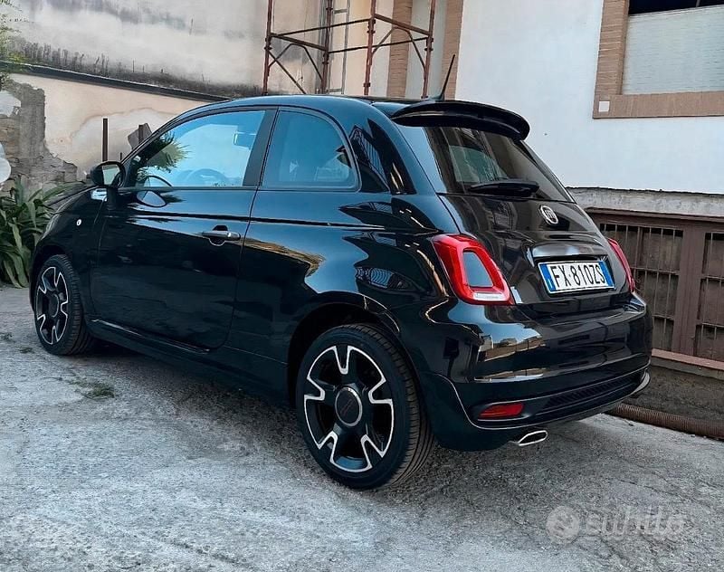 Usata Fiat 500S 69 CV (50 kW) 2019 Nero Utilitaria
