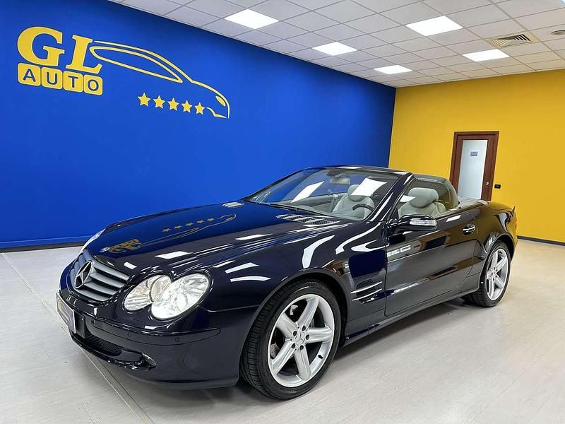 Blu/azzurro Usata 2005 Mercedes SL350 Cabrio | 28.870 € (Buon prezzo) - Immagine 1/4