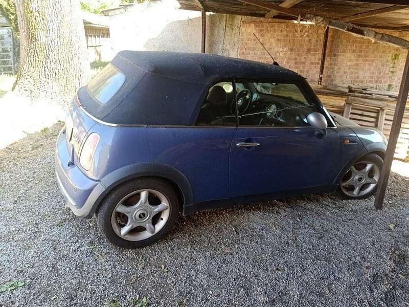 Usata Mini Cooper Cabriolet 116 CV (85 kW) 2005 Blu/azzurro Cabrio