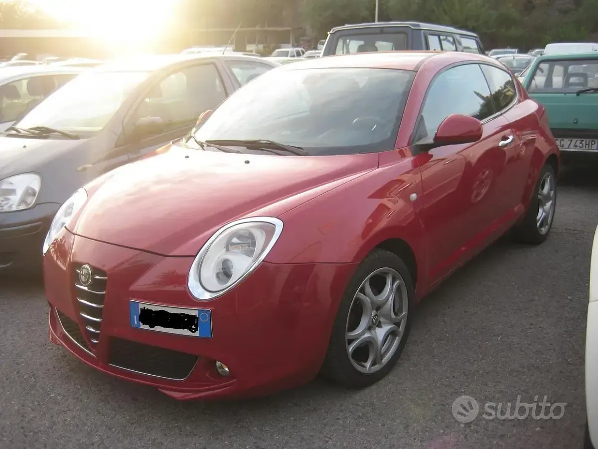 Usata Alfa Romeo MiTo Progression 95 CV (69 kW) 2012 Rosso Utilitaria