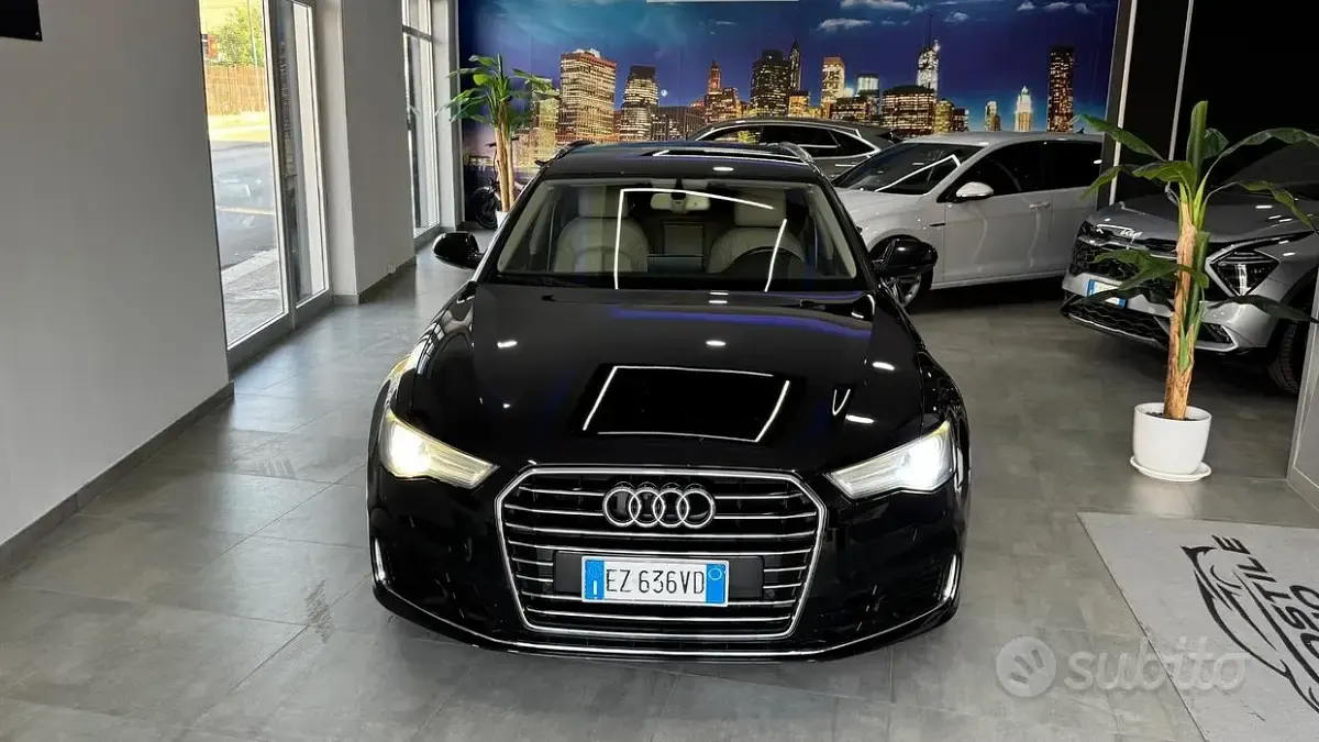Usata Audi A6 190 CV (139 kW) 2015 Nero Berlina