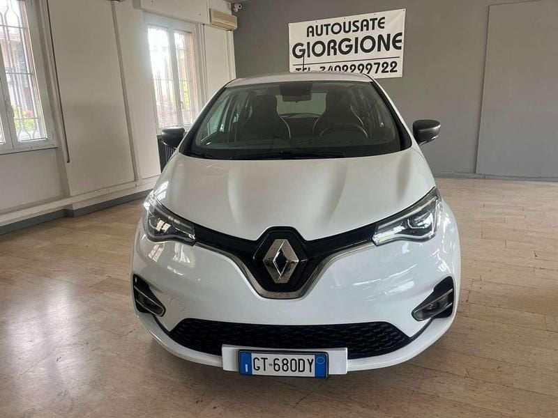 Usata Renault Zoe Life 50 kW (69 CV) 2022 Bianco Utilitaria